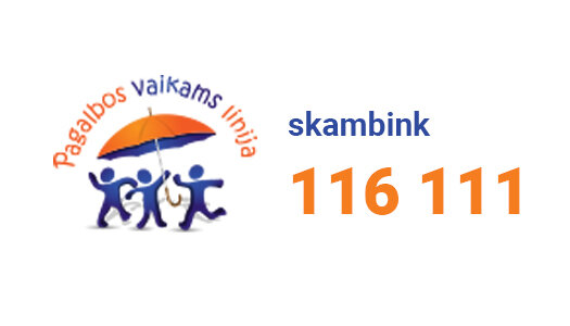 Pagalba vaikams 116 111
